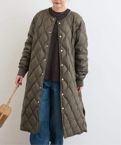 別注【TAION / タイオン】ロングダウンコート