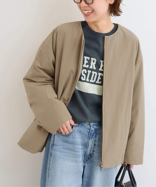 パフィーノーカラーサイドジップブルゾン｜ジャーナルスタンダード