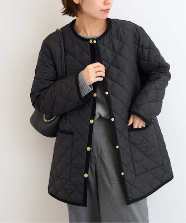 【TRADITIONAL WEATHERWEAR】ARKLEY A-LINE MIDDLE：キルティングジャケット