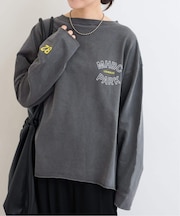 《追加》【HOLIDAYS COMFORT】USAコットンインレイウラケプルオーバー