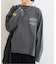 《追加》【HOLIDAYS COMFORT】USAコットンインレイウラケプルオーバー