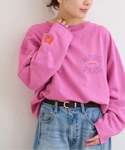 《追加》【HOLIDAYS COMFORT】USAコットンインレイウラケプルオーバー