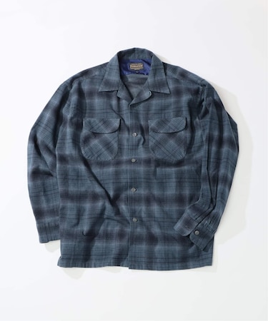 PENDLETON / ペンドルトン 別注 コットン シャギー オープンカラーシャツ