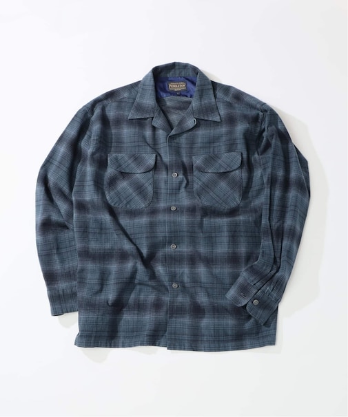 PENDLETON / ペンドルトン 別注 コットン シャギー オープンカラーシャツ