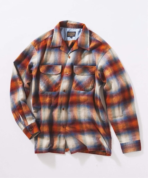PENDLETON / ペンドルトン 別注 コットン シャギー オープンカラー