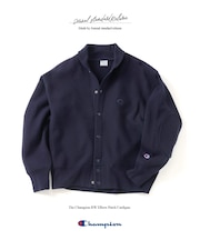 CHAMPION / チャンピオン 別注 R/W エルボーパッチ スナップ カーディガン