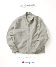 CHAMPION / チャンピオン 別注 R/W エルボーパッチ スナップ カーディガン