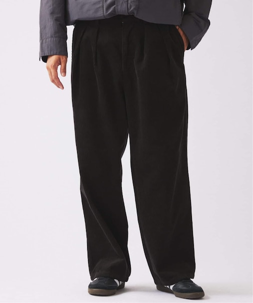 コーデュロイ 2タック スラックス