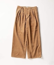 コーデュロイ 2タック スラックス