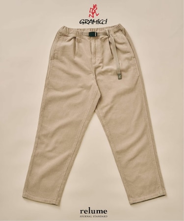 GRAMICCI / グラミチ 別注 コーデュロイ リラックスド プリーツ パンツ