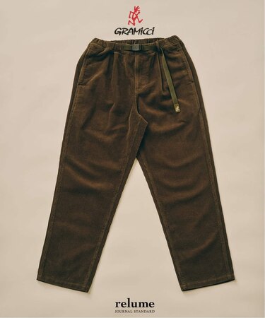 GRAMICCI / グラミチ 別注 コーデュロイ リラックスド プリーツ パンツ
