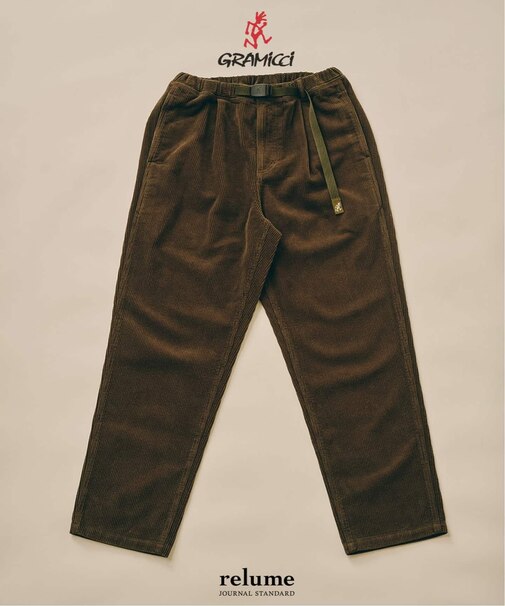 GRAMICCI / グラミチ 別注 コーデュロイ リラックスド プリーツ パンツ