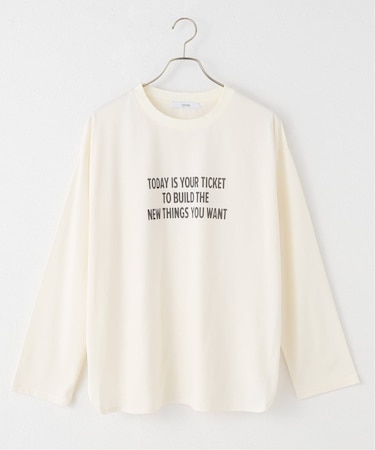 ロゴワイドロンTEE