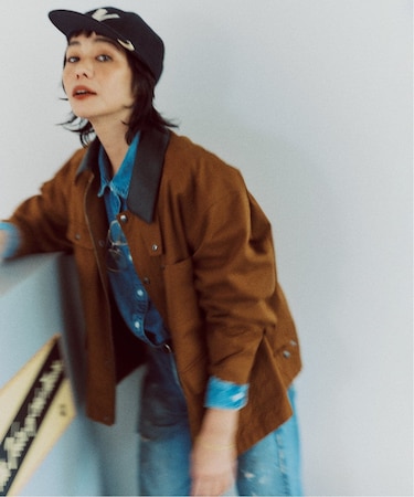 《追加》［25AW新作］【RENA x relume】カバーオールブルゾン