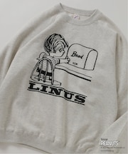 PEANUTS / ピーナッツ 別注 FANTASY A&G INC プリント スウェット