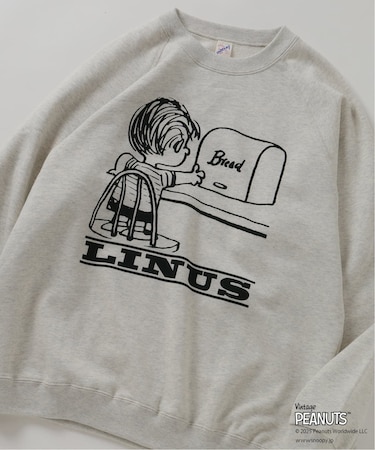 PEANUTS / ピーナッツ 別注 FANTASY A&G INC プリント スウェット