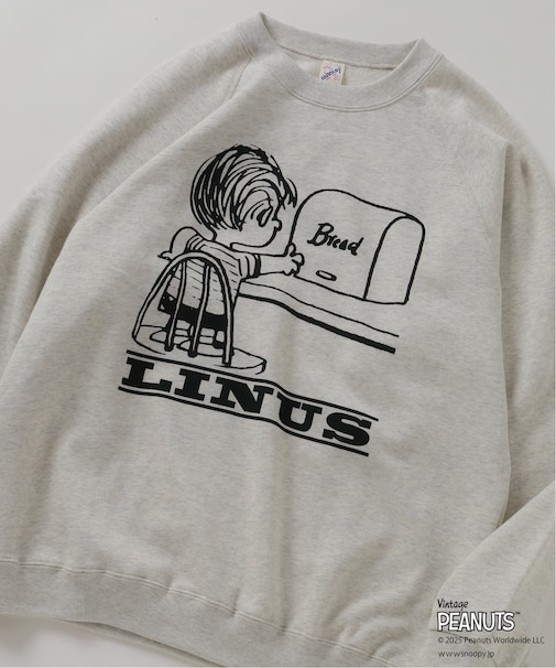 PEANUTS / ピーナッツ 別注 FANTASY A&G INC プリント スウェット