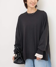 《一部WEB限定追加2》BiellaYarnワイドクルーネックプルオーバー