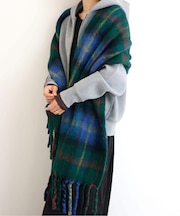 【THE BAGMATI/バグマティ】 チェックマフラー