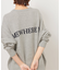 バックロゴニットプルオーバー