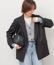 《追加 / 新色》ダブルフロントテーラードジャケット