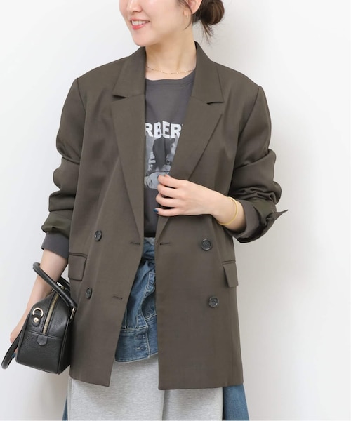 JOURNALSTANDARDrelume ダブルフロントテーラードジャケット 追加 / 新色》ダブルフロントテーラードジャケット（テーラード