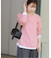 《追加2》［2枚セット/新色］3WAYレイヤードニットプルオーバー