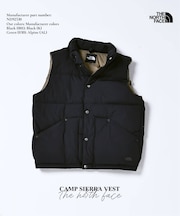 THE NORTH FACE / ノースフェイス キャンプ シエラ ベスト ND92530