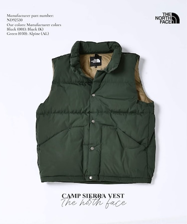 THE NORTH FACE / ノースフェイス キャンプ シエラ ベスト ND92530