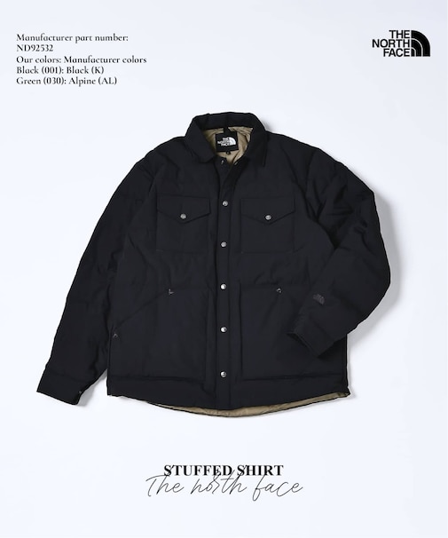 THE NORTH FACE / ノースフェイス スタッフドシャツ ND92532