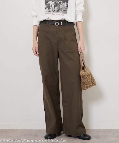 ジャーナルスタンダード　レリューム　ワイドベイカーパンツ 追加22》ワイドベイカーパンツ（カーゴパンツ）｜JOURNAL