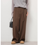 エターンドルクロス2タックワイドパンツ