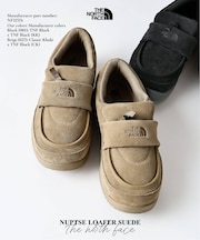THE NORTH FACE / ノースフェイス ヌプシ ローファー スエード NF52576