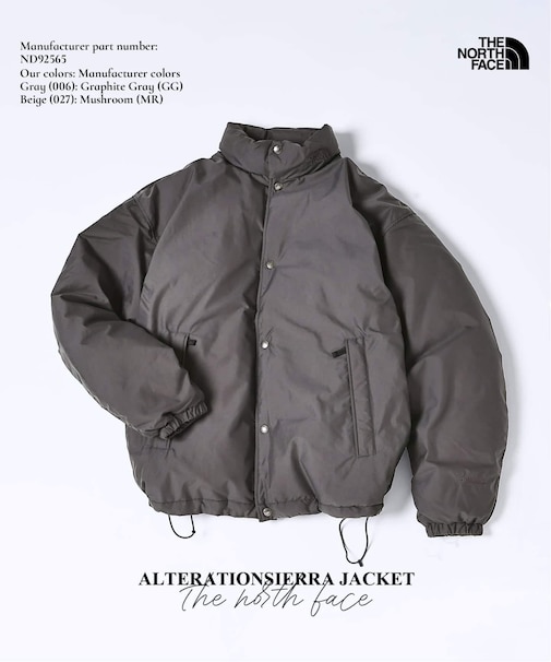 THE NORTH FACE /ノースフェイス オルタレーション シエラジャケット ND92565