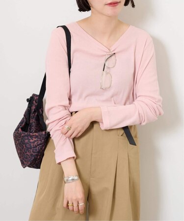 《追加》ツイストシアーテレコロングTEE