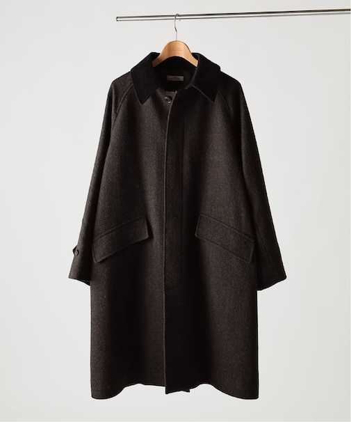 ハイランド ウール バルカラー コート