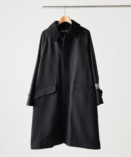 ハイランド ウール バルカラー コート