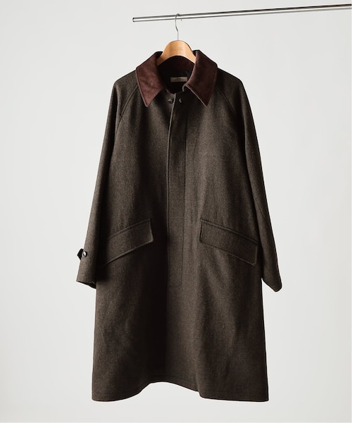 ハイランド ウール バルカラー コート｜ジャーナルスタンダード