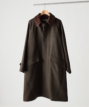 ハイランド ウール バルカラー コート