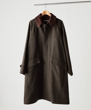 ハイランド ウール バルカラー コート