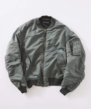 ガーメントダイ ボンバー ジャケット