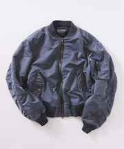 ガーメントダイ ボンバー ジャケット