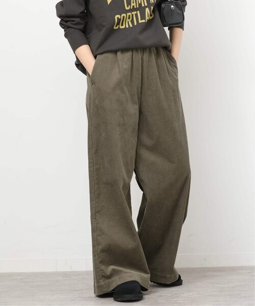 追加》コットンコーデュロイイージーワイド｜ジャーナルスタンダード