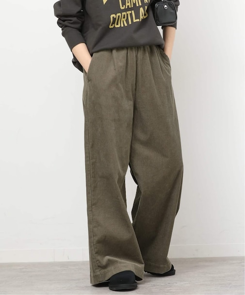 《追加》コットンコーデュロイイージーワイド