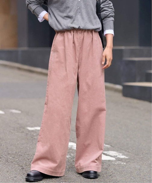 《追加》コットンコーデュロイイージーワイド