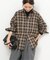 《追加2》CHECKオーバーサイズシャツ