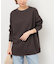 《一部WEB限定追加 / 新色》TCワッフルオーバーサイズロングスリーブTシャツ