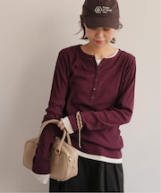 《追加》［25AW新作］ソフトテレコヘンリープルオーバー