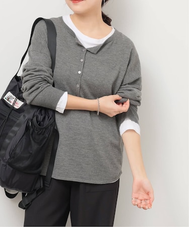 《追加2》［25AW新作 / 2枚セット］3WAYレイヤードヘンリープルオーバー