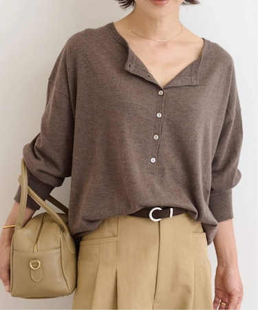 《追加2》［25AW新作 / 2枚セット］3WAYレイヤードヘンリープルオーバー